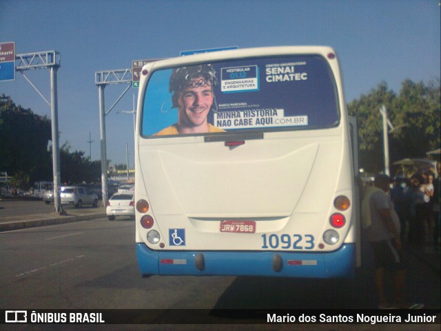 Concessionária Salvador Norte - CSN Transportes 10923 na cidade de Salvador, Bahia, Brasil, por Mario dos Santos Nogueira Junior. Número da foto: #9499952.