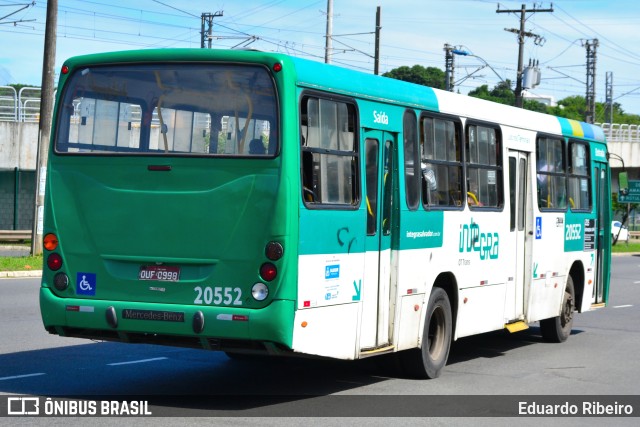 OT Trans - Ótima Salvador Transportes 20552 na cidade de Salvador, Bahia, Brasil, por Eduardo Ribeiro. ID da foto: 9502355.