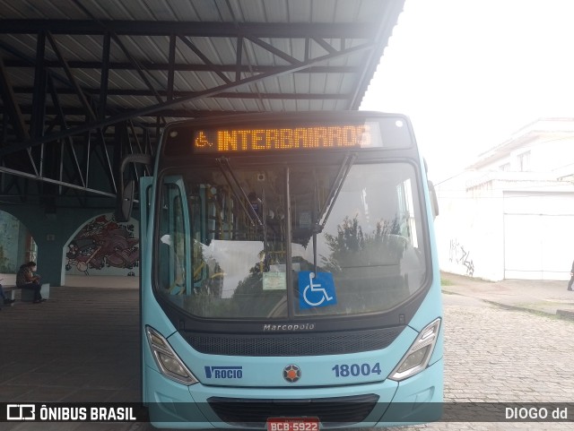 Viação Rocio 18004 na cidade de Paranaguá, Paraná, Brasil, por DIOGO dd. Número da foto: #9500825.