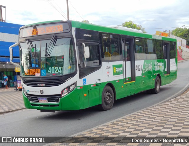 Integração Transportes 4024 na cidade de Cuiabá, Mato Grosso, Brasil, por Leon Gomes. ID da foto: 9501327.