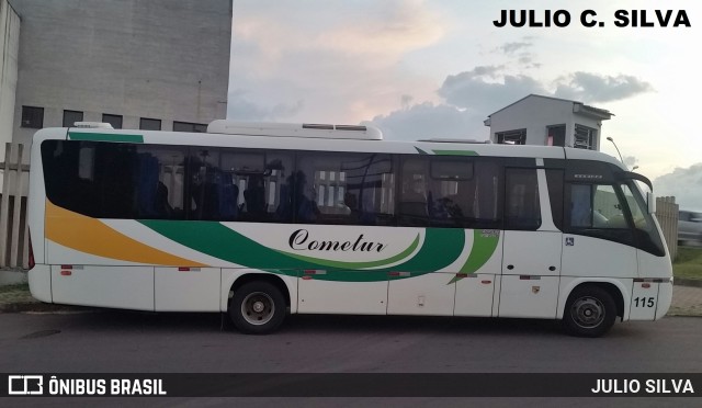 Cometur Transportes 115 na cidade de Porto Alegre, Rio Grande do Sul, Brasil, por JULIO SILVA. Número da foto: #9499888.