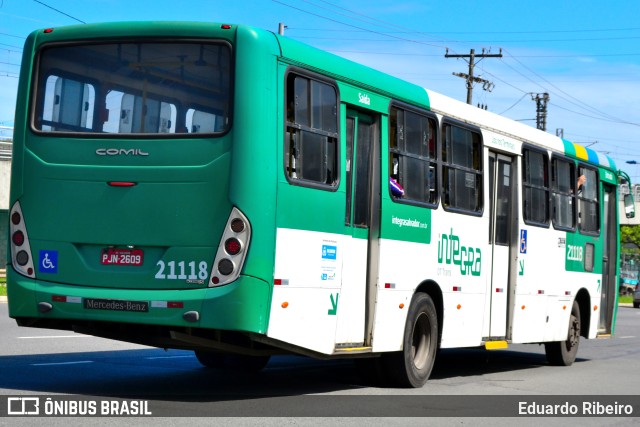 OT Trans - Ótima Salvador Transportes 21118 na cidade de Salvador, Bahia, Brasil, por Eduardo Ribeiro. ID da foto: 9502388.