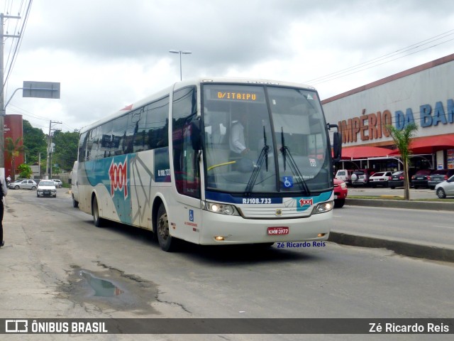 Auto Viação 1001 RJ 108.733 na cidade de Niterói, Rio de Janeiro, Brasil, por Zé Ricardo Reis. ID da foto: 9500254.