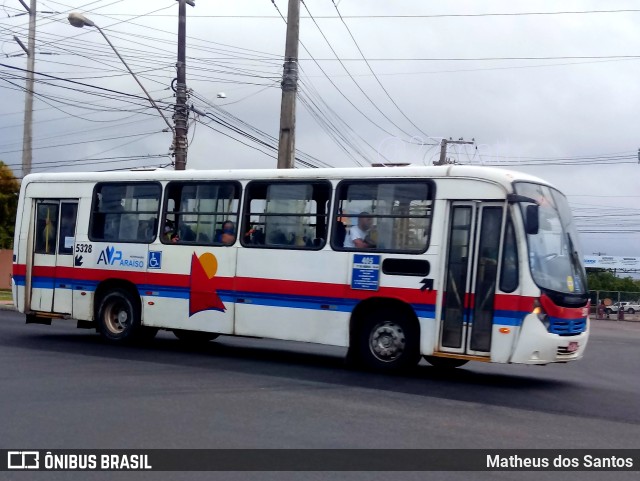 AVP - Auto Viação Paraíso 5328 na cidade de Aracaju, Sergipe, Brasil, por Matheus dos Santos. ID da foto: 9499965.