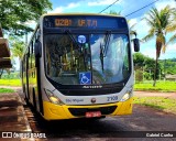 Transporte Urbano São Miguel 2109 na cidade de Uberlândia, Minas Gerais, Brasil, por Gabriel Cunha. Número da foto: #:id.