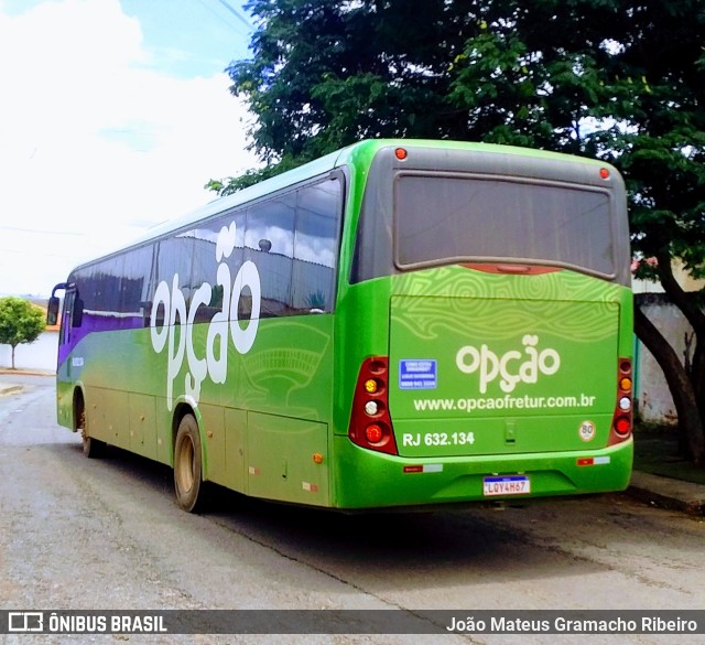 Opção Fretamento e Turismo RJ 630.134 na cidade de Aparecida de Goiânia, Goiás, Brasil, por João Mateus Gramacho Ribeiro. Número da foto: #9502677.