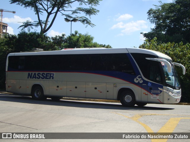 Viação Nasser 211115 na cidade de São Paulo, São Paulo, Brasil, por Fabricio do Nascimento Zulato. ID da foto: 9503225.