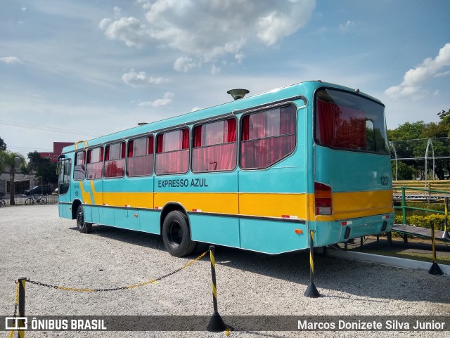 Expresso Azul 123 na cidade de Pinhais, Paraná, Brasil, por Marcos Donizete Silva Junior. ID da foto: 9503208.