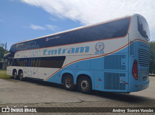 Emtram 5410 na cidade de São Paulo, São Paulo, Brasil, por Andrey  Soares Vassão. Número da foto: #9502900.