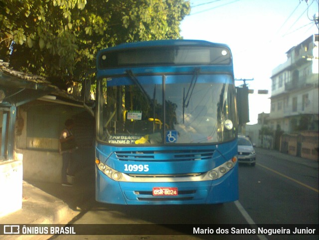 Concessionária Salvador Norte - CSN Transportes 10995 na cidade de Salvador, Bahia, Brasil, por Mario dos Santos Nogueira Junior. Número da foto: #9504370.
