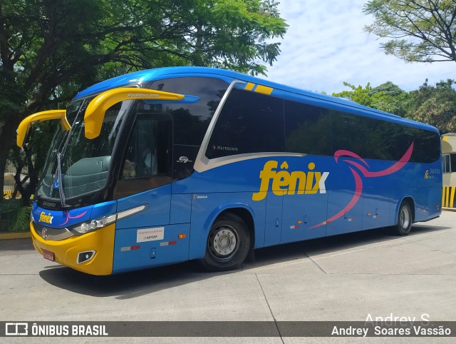 Rápido Expresso Fênix Viação 36025 na cidade de São Paulo, São Paulo, Brasil, por Andrey  Soares Vassão. Número da foto: #9502844.