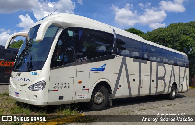 Viação Atibaia São Paulo 1520 na cidade de São Paulo, São Paulo, Brasil, por Andrey  Soares Vassão. Número da foto: #9504061.