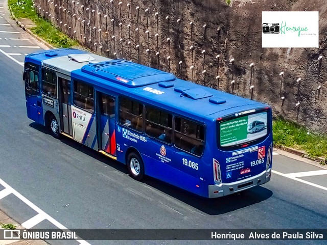 Transportes Capellini 19.085 na cidade de Campinas, São Paulo, Brasil, por Henrique Alves de Paula Silva. ID da foto: 9504333.