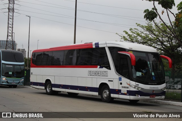 Viação Piracicabana 2197 na cidade de São Paulo, São Paulo, Brasil, por Vicente de Paulo Alves. ID da foto: 9506579.