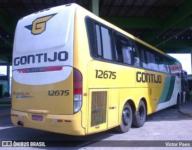 Empresa Gontijo de Transportes 12675 na cidade de Ipueiras, Ceará, Brasil, por Victor Paes. ID da foto: 9505875.