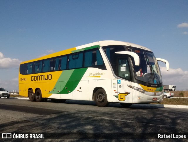 Empresa Gontijo de Transportes 18450 na cidade de Campina Grande, Paraíba, Brasil, por Rafael Lopes. Número da foto: #9506745.