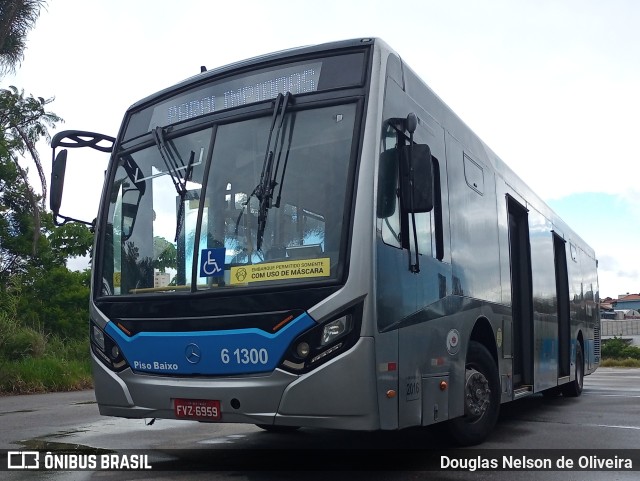 Viação Grajaú S.A. 6 1300 na cidade de São Paulo, São Paulo, Brasil, por Douglas Nelson de Oliveira. ID da foto: 9506150.