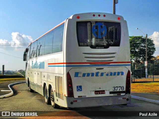 Emtram 3770 na cidade de Jundiaí, São Paulo, Brasil, por Paul Azile. Número da foto: #9507240.