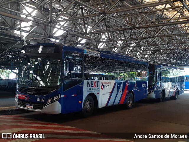 Next Mobilidade - ABC Sistema de Transporte 81.119 na cidade de Santo André, São Paulo, Brasil, por Andre Santos de Moraes. ID da foto: 9506163.