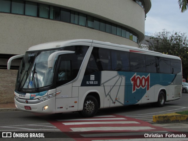 Auto Viação 1001 Rj 108.235 na cidade de Muriaé, Minas Gerais, Brasil, por Christian  Fortunato. ID da foto: 9506478.