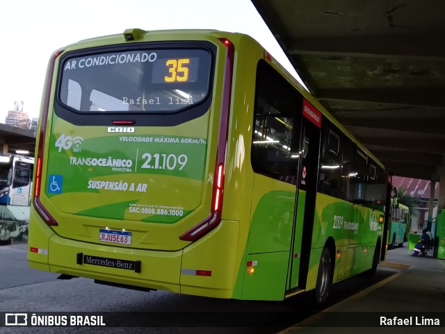 Viação Pendotiba 2.1.109 na cidade de Niterói, Rio de Janeiro, Brasil, por Rafael Lima. Número da foto: #9505205.