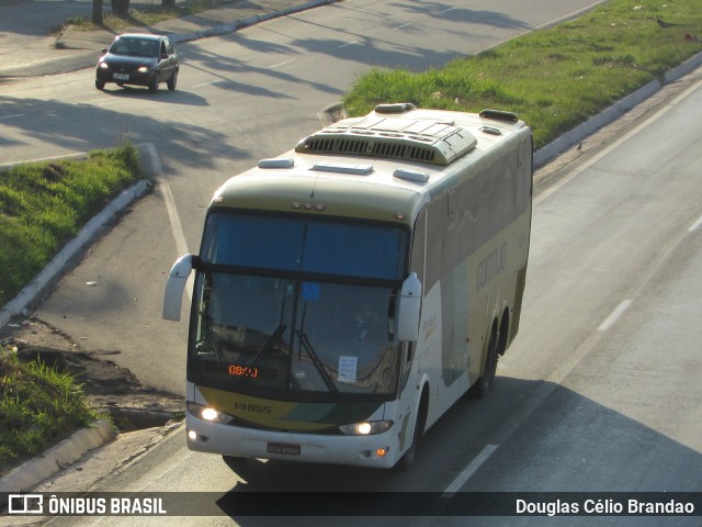 Empresa Gontijo de Transportes 14855 na cidade de Belo Horizonte, Minas Gerais, Brasil, por Douglas Célio Brandao. ID da foto: 9506077.