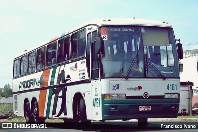 Empresa de Transportes Andorinha 4161 na cidade de Assis, São Paulo, Brasil, por Francisco Ivano. ID da foto: 9505237.