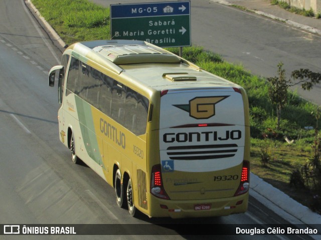 Empresa Gontijo de Transportes 19320 na cidade de Belo Horizonte, Minas Gerais, Brasil, por Douglas Célio Brandao. ID da foto: 9506020.