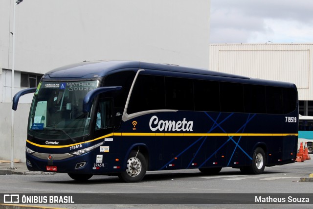 Viação Cometa 719519 na cidade de Rio de Janeiro, Rio de Janeiro, Brasil, por Matheus Souza. Número da foto: #9509445.