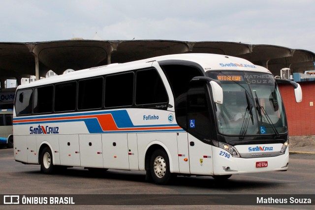 VUSC - Viação União Santa Cruz 2790 na cidade de Porto Alegre, Rio Grande do Sul, Brasil, por Matheus Souza. Número da foto: #9510315.