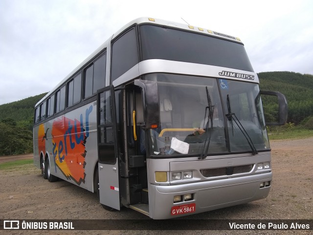 Fertur Turismo 5861 na cidade de Ipaba, Minas Gerais, Brasil, por Vicente de Paulo Alves. ID da foto: 9509677.