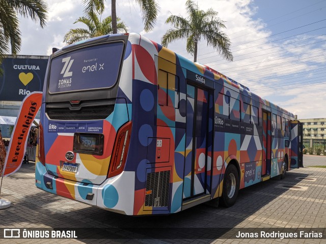 Transportes Paranapuan 10201 na cidade de Rio de Janeiro, Rio de Janeiro, Brasil, por Jonas Rodrigues Farias. ID da foto: 9509352.