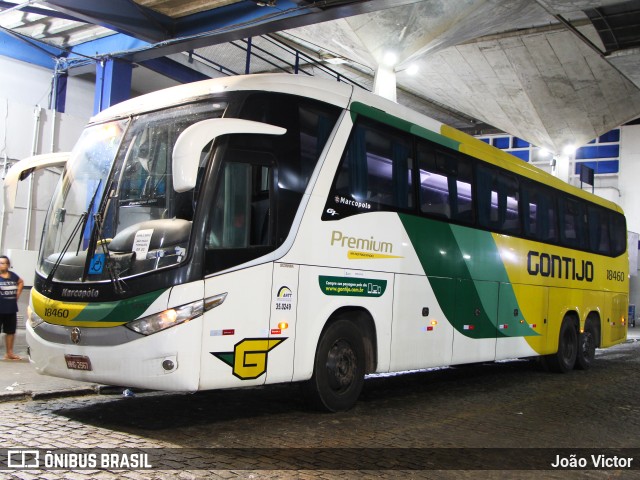 Empresa Gontijo de Transportes 18460 na cidade de Fortaleza, Ceará, Brasil, por João Victor. ID da foto: 9509631.