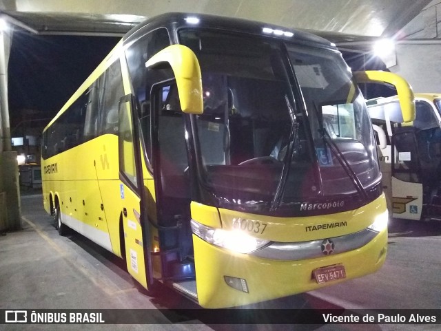 Viação Itapemirim 60037 na cidade de Belo Horizonte, Minas Gerais, Brasil, por Vicente de Paulo Alves. Número da foto: #9509456.