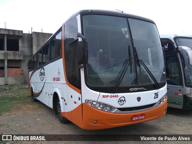 RM Transportes 26 na cidade de Ipaba, Minas Gerais, Brasil, por Vicente de Paulo Alves. ID da foto: 9509637.