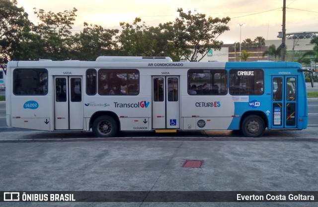 Expresso Santa Paula 16202 na cidade de Vitória, Espírito Santo, Brasil, por Everton Costa Goltara. ID da foto: 9508672.