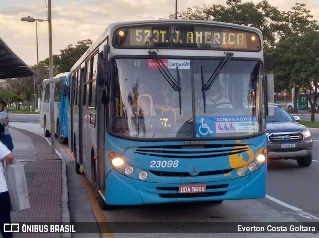 Viação Grande Vitória 23098 na cidade de Vitória, Espírito Santo, Brasil, por Everton Costa Goltara. Número da foto: #9508597.