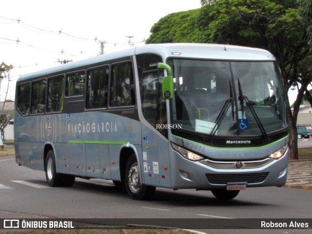 Viação Garcia 83416 na cidade de Paranavaí, Paraná, Brasil, por Robson Alves. Número da foto: #9511411.