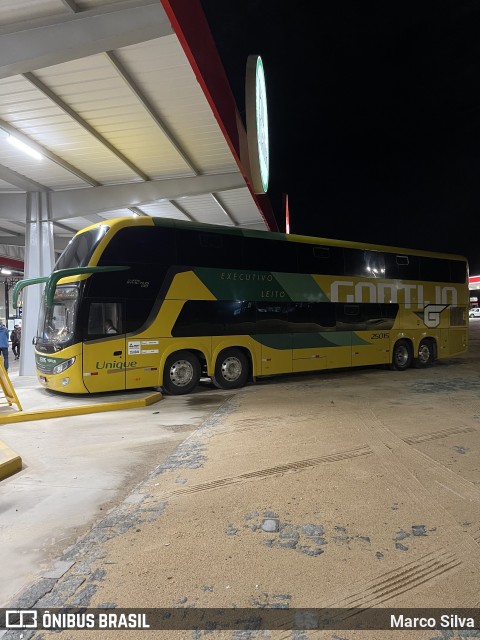 Empresa Gontijo de Transportes 25015 na cidade de São Sebastião da Bela Vista, Minas Gerais, Brasil, por Marco Silva. Número da foto: #9511089.