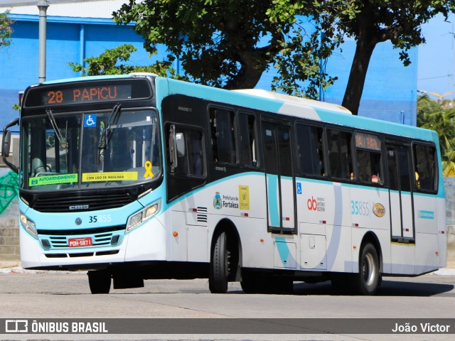 Rota Sol > Vega Transporte Urbano 35855 na cidade de Fortaleza, Ceará, Brasil, por João Victor. ID da foto: 9512650.