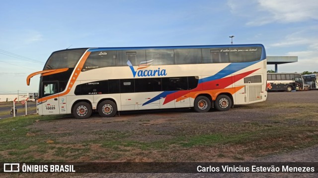 Viação Vacaria 10025 na cidade de Dracena, São Paulo, Brasil, por Carlos Vinicius Estevão Menezes. Número da foto: #9511458.