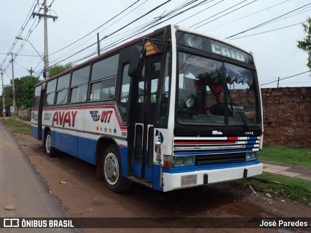 Empresa De Transporte Avay - Linea 63 017 na cidade de San Antonio, Central, Paraguai, por José Paredes. ID da foto: 9510573.