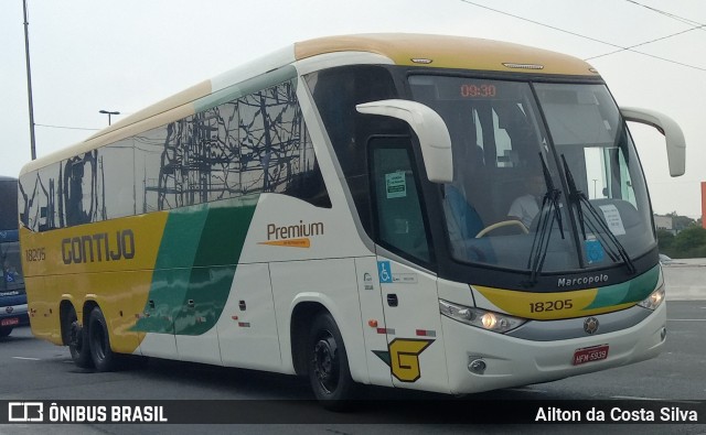 Empresa Gontijo de Transportes 18205 na cidade de São Paulo, São Paulo, Brasil, por Ailton da Costa Silva. Número da foto: #9512150.
