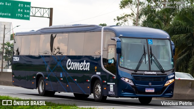 Viação Cometa 721924 na cidade de Joinville, Santa Catarina, Brasil, por Vinicius Petris. ID da foto: 9511260.