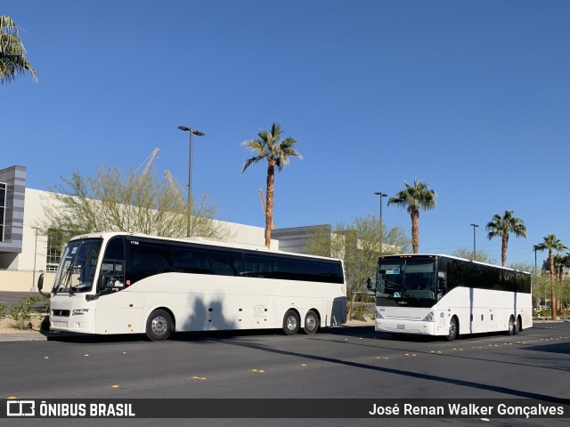 Private Buses - Buses without visible identification 2029 na cidade de Las Vegas, Nevada, Estados Unidos, por José Renan Walker Gonçalves. ID da foto: 9511700.