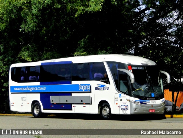 Auto Viação Bragança 11002 na cidade de São Paulo, São Paulo, Brasil, por Raphael Malacarne. Número da foto: #9512261.