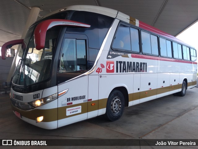 Expresso Itamarati 6387 na cidade de Fernandópolis, São Paulo, Brasil, por João Vitor Pereira. Número da foto: #9430919.