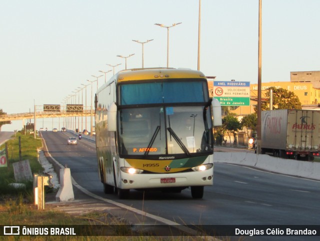 Empresa Gontijo de Transportes 14955 na cidade de Belo Horizonte, Minas Gerais, Brasil, por Douglas Célio Brandao. Número da foto: #9433459.