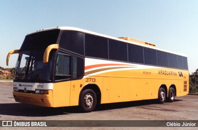 Viação Araguarina 3713 na cidade de Goiânia, Goiás, Brasil, por Clébio Júnior. Número da foto: #9431946.