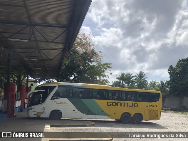 Empresa Gontijo de Transportes 18240 na cidade de Valença, Bahia, Brasil, por Tarcisio Rodrigues da Silva. Número da foto: #9431822.